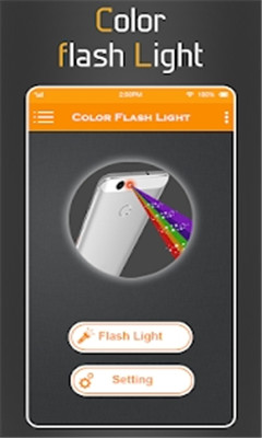 color flash lightپW